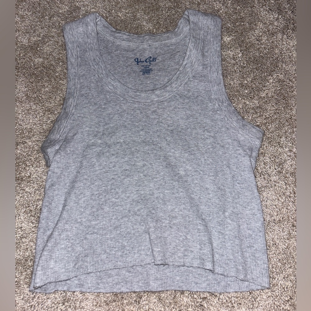 grey brandy melville tank top